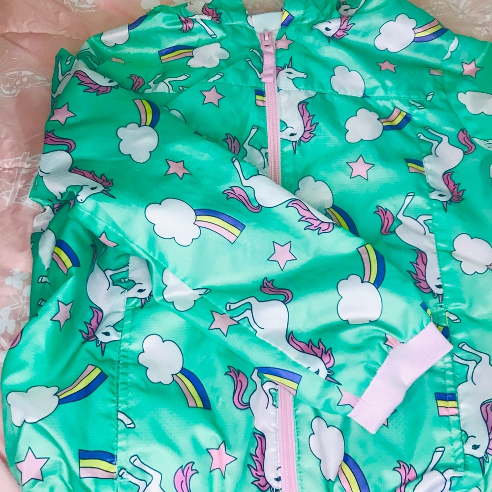 Kids Rainbow Unicorn jacket